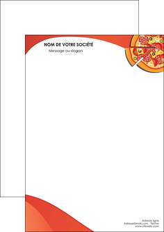 creation graphique en ligne flyers pizzeria et restaurant italien pizza portions de pizza plateau de pizza MIDBE18543