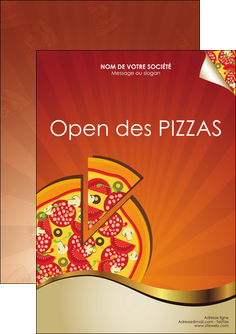 cree flyers pizzeria et restaurant italien pizza portions de pizza plateau de pizza MIS18567