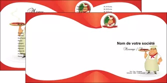 creation graphique en ligne depliant 2 volets  4 pages  pizzeria et restaurant italien pizza pizzeria restaurant pizza MLGI18759