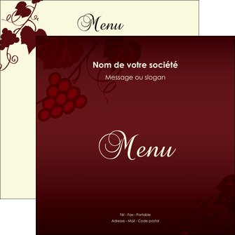 personnaliser modele de flyers vin commerce et producteur vin vigne vignoble MFLUOO18805