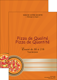 imprimer affiche pizzeria et restaurant italien pizza portions de pizza plateau de pizza MID18995