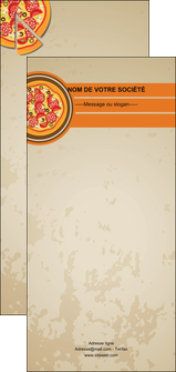 modele en ligne flyers pizza portions de pizza plateau de pizza MIF18997