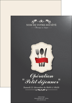 creation graphique en ligne affiche restaurant restaurant restauration restaurateur MLIGBE19047