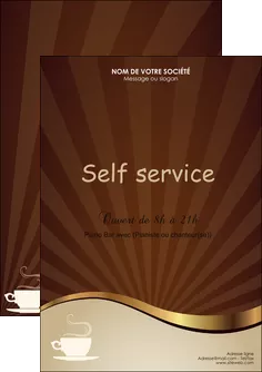 modele flyers bar et cafe et pub cafe tasse de cafe bistro MLGI19107