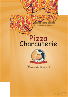 faire affiche pizzeria et restaurant italien pizza portions de pizza plateau de pizza MLGI19361