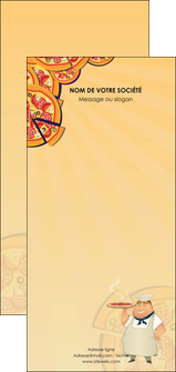 maquette en ligne a personnaliser flyers pizzeria et restaurant italien pizza portions de pizza plateau de pizza MLGI19365