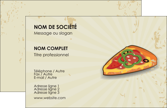 modele en ligne carte de visite pizzeria et restaurant italien pizza pizzeria restaurant pizza MLGI19605