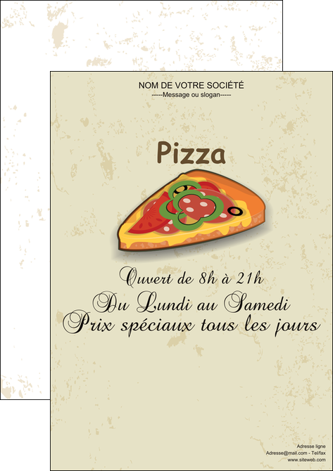 creation graphique en ligne affiche pizzeria et restaurant italien pizza pizzeria restaurant pizza MLGI19619