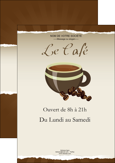 faire affiche bar et cafe et pub cafe salon de the cafe chaud MLGI19641