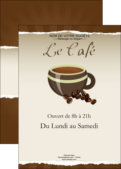 imprimerie affiche bar et cafe et pub cafe salon de the cafe chaud MLGI19643