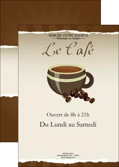 imprimerie affiche bar et cafe et pub cafe salon de the cafe chaud MLGI19643