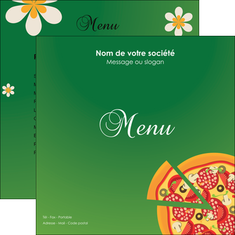 modele flyers pizzeria et restaurant italien pizza pizzeria pizzaiolo MLGI19745