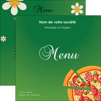 exemple flyers pizzeria et restaurant italien pizza pizzeria pizzaiolo MID19749