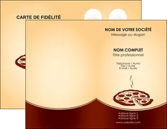 impression carte de visite pizzeria et restaurant italien pizza pizzeria restaurant de pizza MLGI20005