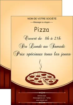 impression affiche pizzeria et restaurant italien pizza pizzeria restaurant de pizza MLGI20013