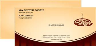 imprimerie carte de correspondance pizzeria et restaurant italien pizza pizzeria restaurant de pizza MLGI20021