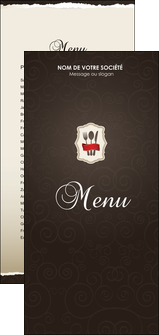 impression flyers restaurant restaurant restauration restaurateur MIDLU20215