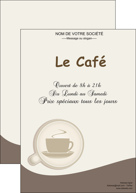 imprimer affiche bar et cafe et pub cafe salon de the cafe chaud MLGI20341
