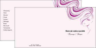 creation graphique en ligne depliant 2 volets  4 pages  institut de beaute cheveux soin des cheveux coiffure MLGI20457