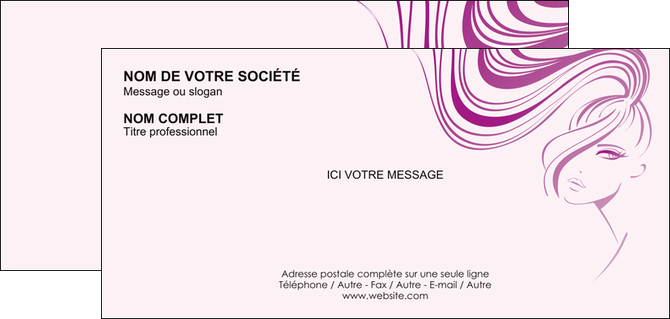 cree carte de correspondance institut de beaute cheveux soin des cheveux coiffure MLGI20459