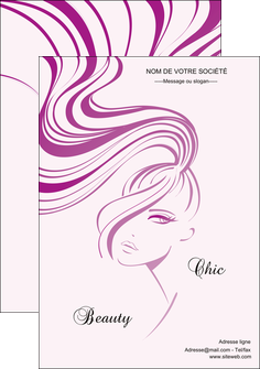 modele affiche institut de beaute cheveux soin des cheveux coiffure MLGI20463