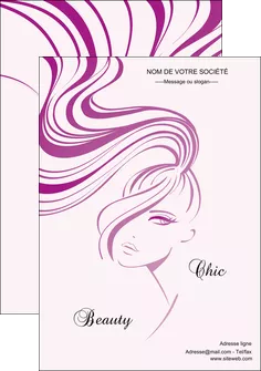 modele affiche institut de beaute cheveux soin des cheveux coiffure MLGI20463