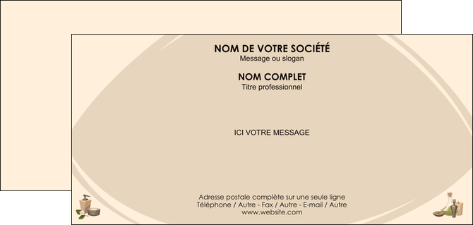 faire modele a imprimer carte de correspondance institut de beaute beaute esthetique salon de beaute MLGI20649