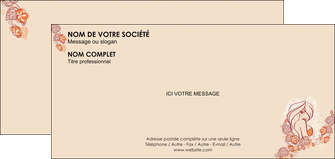 impression carte de correspondance institut de beaute beaute cheveux salon de coiffure MLGI20667