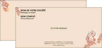 impression carte de correspondance institut de beaute beaute cheveux salon de coiffure MLGI20667