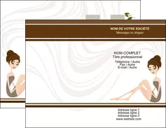 modele en ligne carte de visite institut de beaute beaute esthetique institut de bien etre MLGI20693