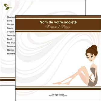 imprimer flyers institut de beaute beaute esthetique institut de bien etre MLGI20699