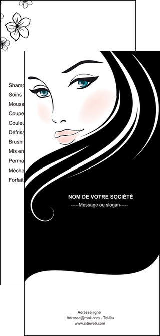 imprimer flyers institut de beaute beaute salon de beaute institut de beaute MLGI20847