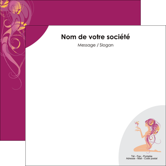 imprimer flyers institut de beaute beaute femme beaute feminine MLGI20867