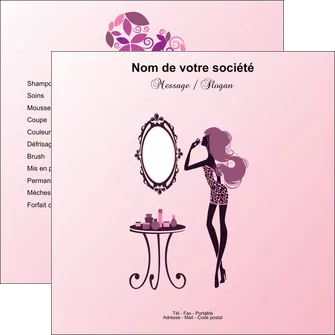 modele flyers cosmetique beaute salon de beaute institut de beaute MLGI20999