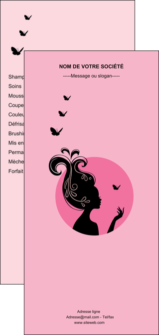 imprimer flyers cosmetique coiffure coiffeur coiffeuse MLIG21153