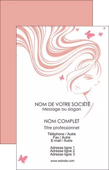faire modele a imprimer carte de visite institut de beaute coiffure coiffeur coiffeuse MLGI21251