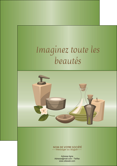 imprimerie flyers institut de beaute beaute soins bien etre MLGI21275