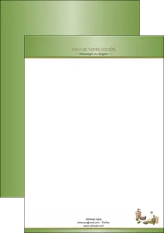 impression tete de lettre institut de beaute beaute soins bien etre MLGI21281