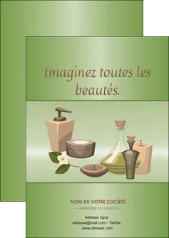 personnaliser modele de flyers institut de beaute beaute soins bien etre MLGI21291