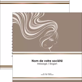 impression flyers institut de beaute beaute coiffure soin MLGI21435