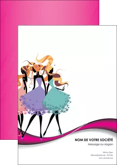 faire modele a imprimer flyers institut de beaute robe salon de mode boutique de mode MLGI22045