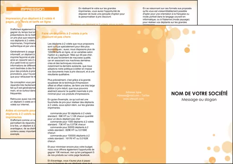 creer modele en ligne depliant 3 volets  6 pages  abstrait design texture MIFLU22121