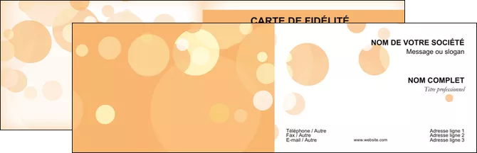 faire modele a imprimer carte de visite abstrait design texture MIFCH22137