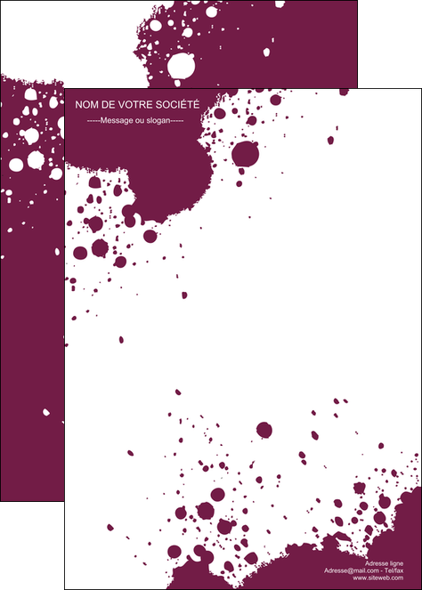 cree affiche design abstrait artistique MLIP22173