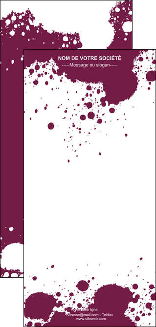 personnaliser maquette flyers design abstrait artistique MLIP22175