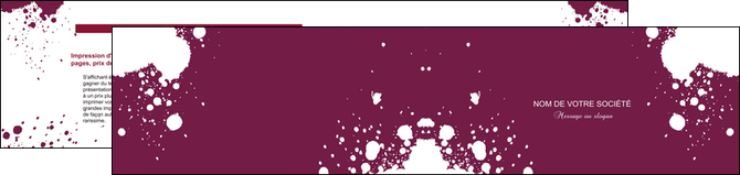 imprimer depliant 2 volets  4 pages  design abstrait artistique MLIP22179