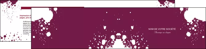 imprimer depliant 2 volets  4 pages  design abstrait artistique MLGI22179