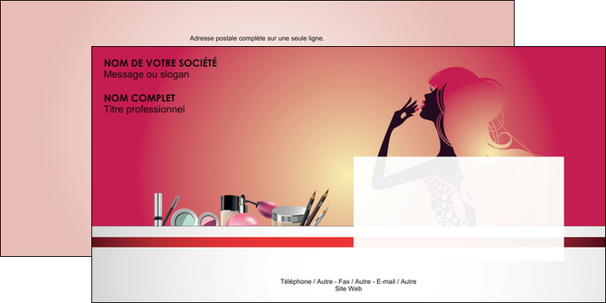 creation graphique en ligne enveloppe cosmetique beaute coiffure soin MLGI22369