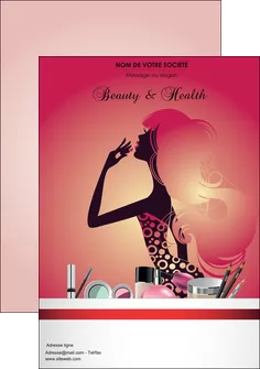 faire modele a imprimer flyers cosmetique beaute coiffure soin MLGI22373