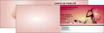 realiser carte de visite cosmetique beaute coiffure soin MLGI22375